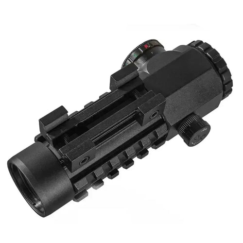 Fire Wolf 3X28 Green Red Dot Cross Sight Rifle Scope
