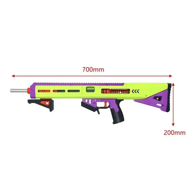 Triggertoy 3D Printed Kit Foam Blaster
