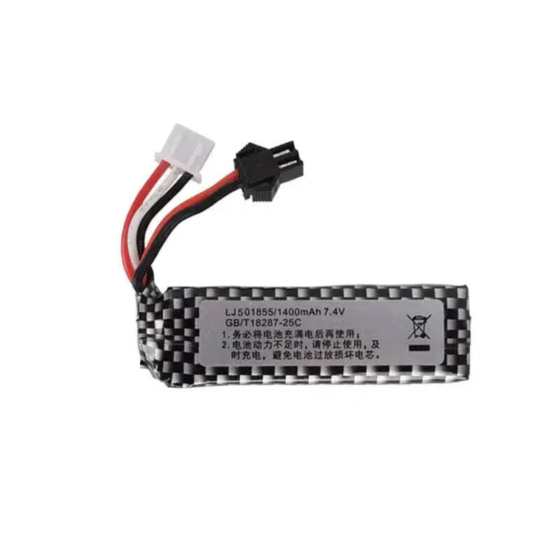 7.4V 11.1V SM-Plug Lipo Battery for Most Gel Blasters
