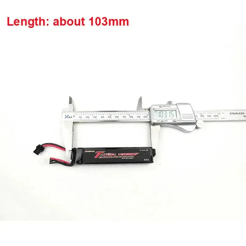 Bosli-po Tactical Lipo Battery SM Plug 1200mAh 25C 7.4V 11.1V