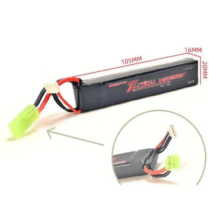 Bosli-po Tamiya Plug Lipo Battery 25c 1200mah 7.4/11.1v