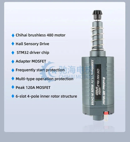CH Long/Short High Speed AEG Brushless Motor 39000RPM 48000RPM