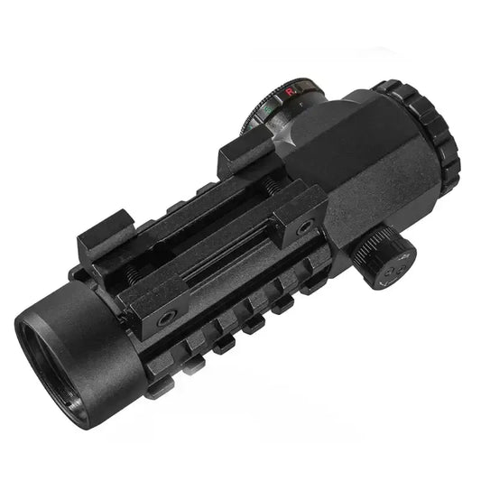 Fire Wolf 3X28 Green Red Dot Cross Sight Rifle Scope