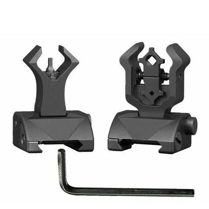 Flip Up Front & Rear Crab Iron Sights