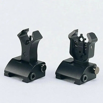 Flip Up Front & Rear Crab Iron Sights