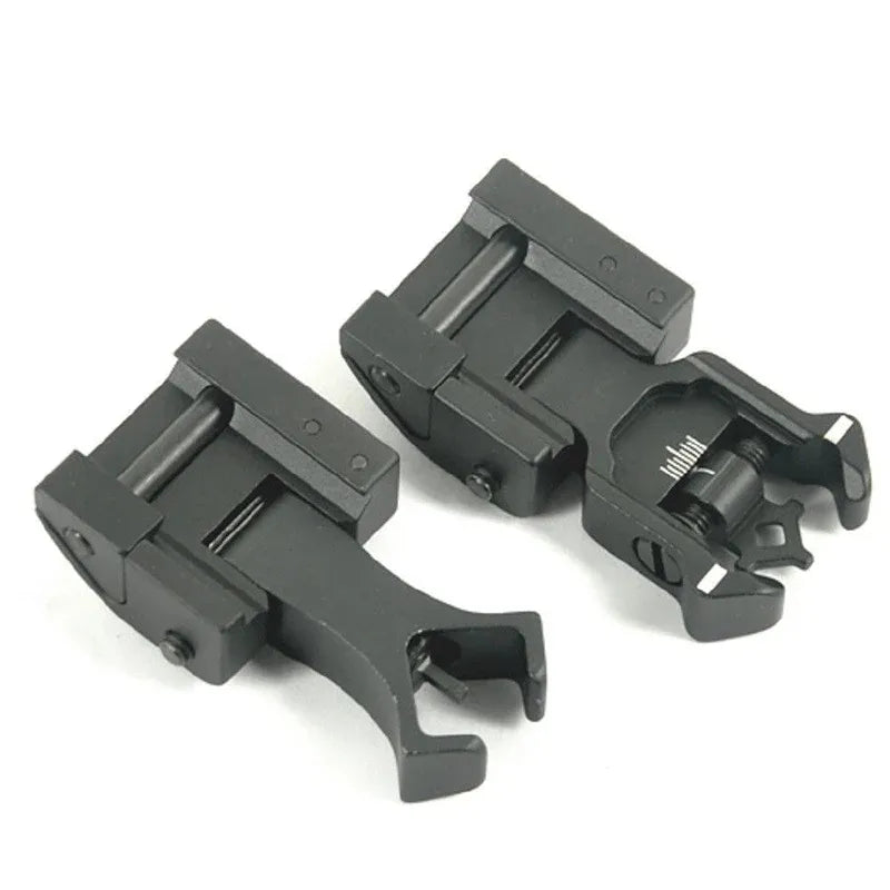 Flip Up Front & Rear Crab Iron Sights