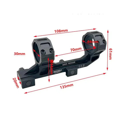 Geissele 25.4/30mm Super Precision Metal Scope Mount