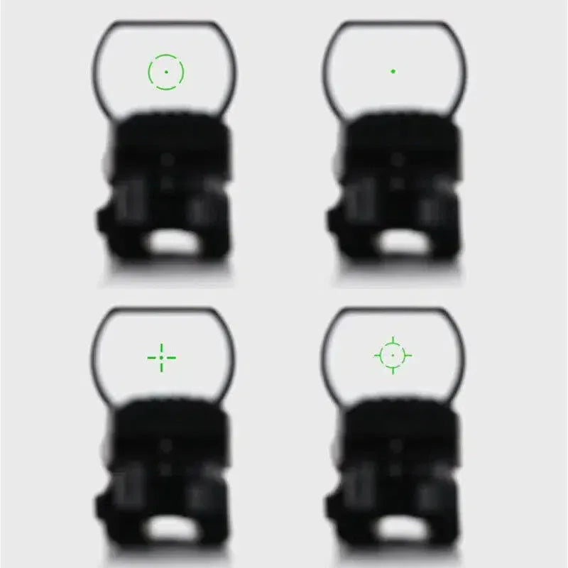 HD101 Metal 4 Reticle Holographic Red Green Dot Sight