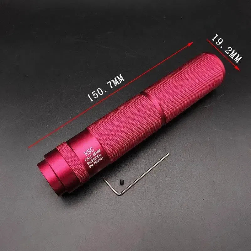 KSC 14mm 19mm Thread Metal Suppressor Silencers