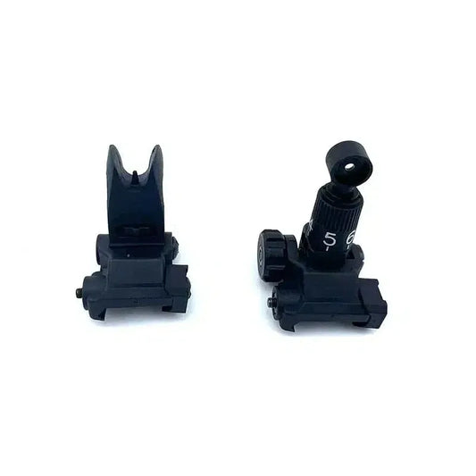 Kac 600 Adjustable Height Front Rear Nylon Sights BK