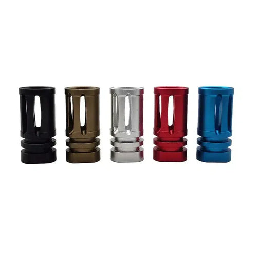 Metal Bird Cage Muzzle 14ccw Thread