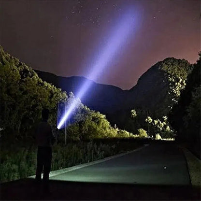 SK68 Cree XPE Q5 Zoomable LED Flashlight