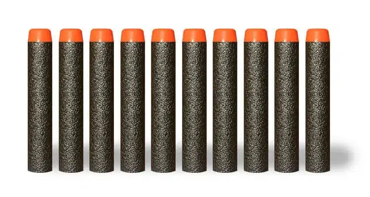 Soft Foam Full Length Dart Refill Bullets 7.2x1.3cm