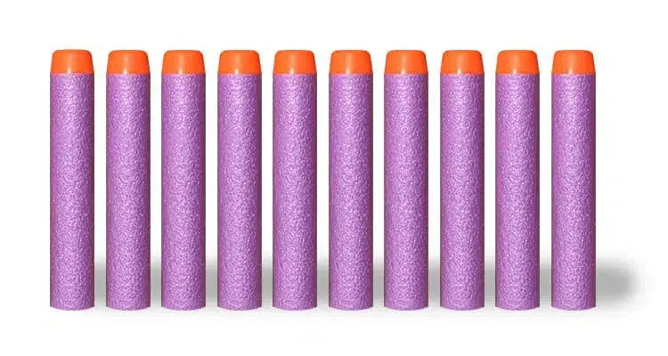 Soft Foam Full Length Dart Refill Bullets 7.2x1.3cm