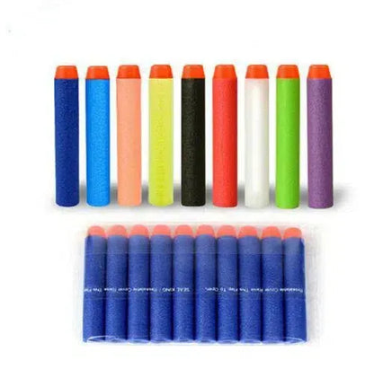 Soft Foam Full Length Dart Refill Bullets 7.2x1.3cm