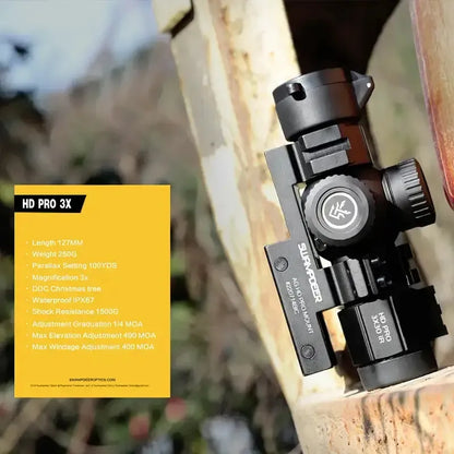 Swamp Deer HD Pro 3X30IR Scope Aiming Sight 3x Magnifier