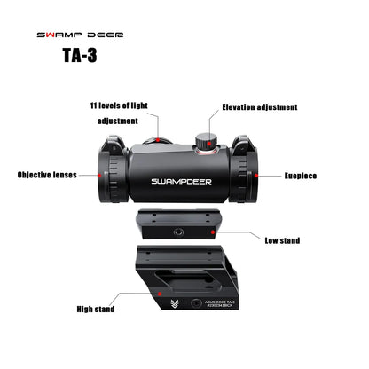 Swamp Deer HD TA-3 Red Dot Reflex Sight