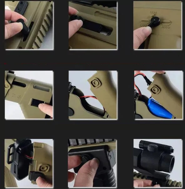 TriggerToy JM SCAR V2 Gel Blaster